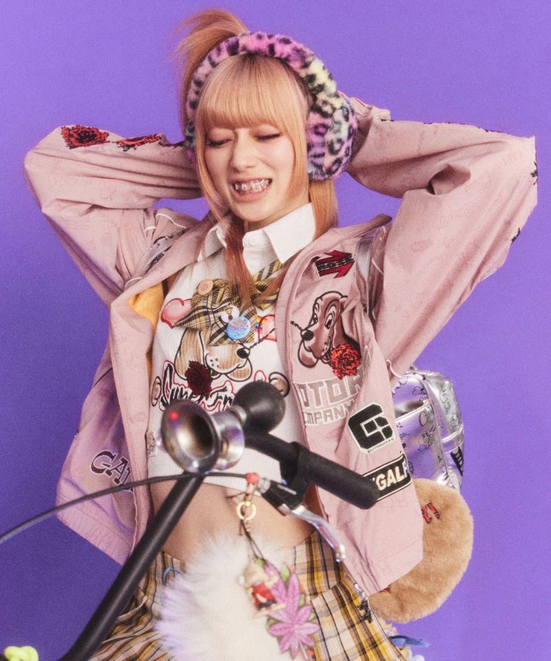 HEY! Mrs ROSE(ヘイ！ミセスローズ)HEY!Mr.GALFY おへそチラチラタンク