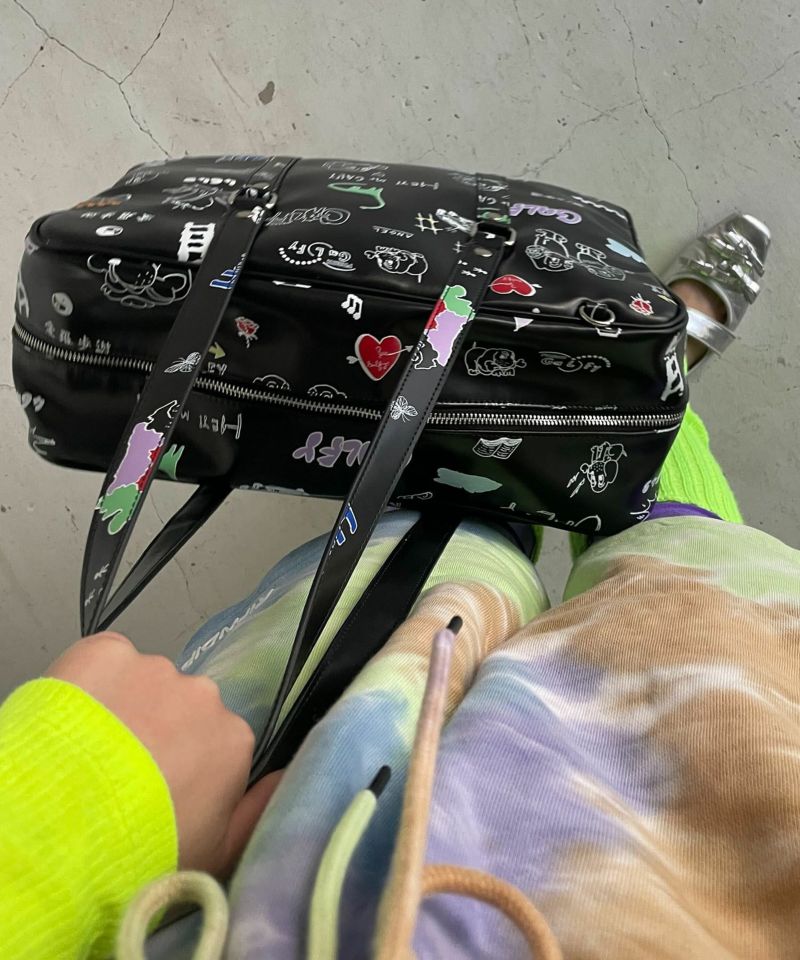 HEY! Mrs ROSE(ヘイ！ミセスローズ)HEY!Mr.GALFY らくがきSCHOOLBAG