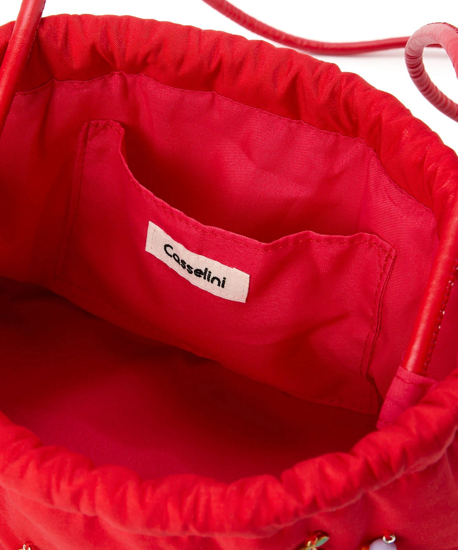 Casselini(キャセリーニ)チャーム付きショルダーバッグ | CASSELINI