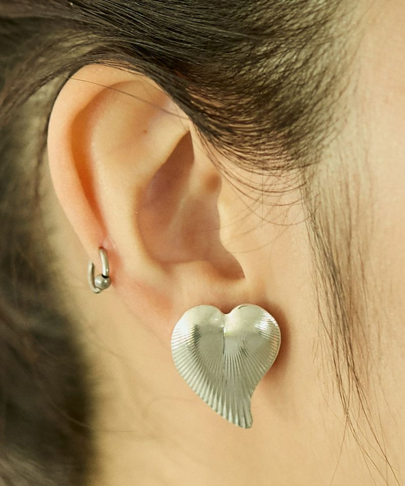 LAPUIS] Heart leaf pierced earrings＜2月上旬発送予定＞ | CASSELINI