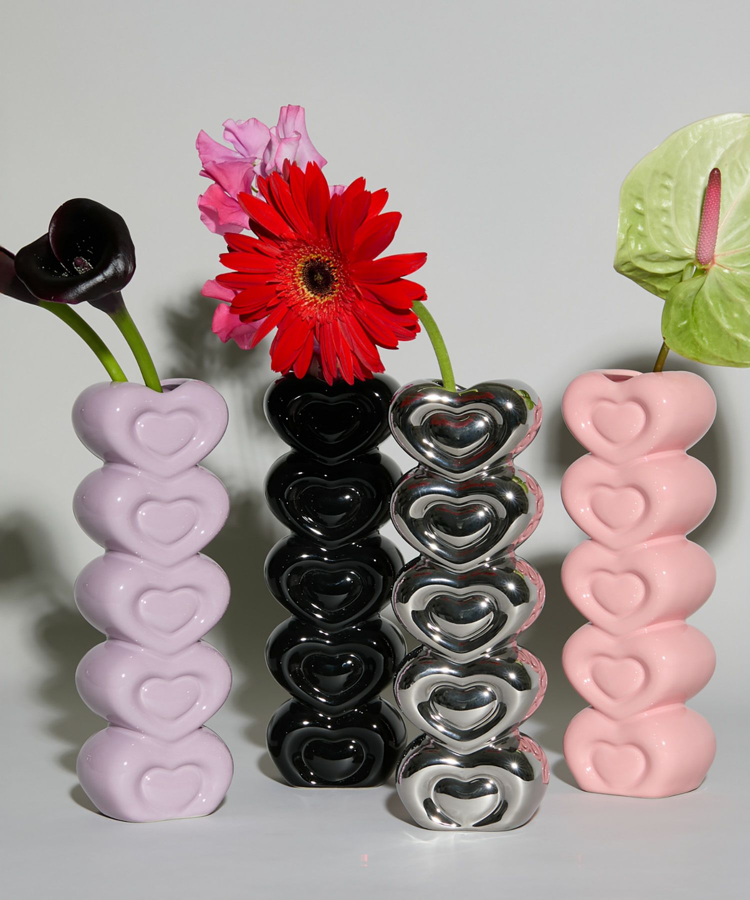 Casselini HOME(キャセリーニ ホーム)ハートフラワーベース