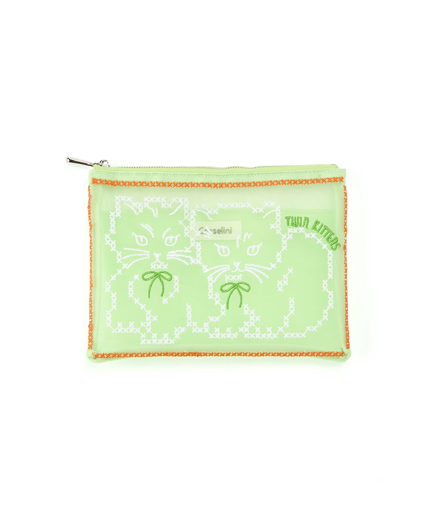 Casselini(キャセリーニ)チュール刺繍ポーチ | CASSELINI ONLINE SHOP