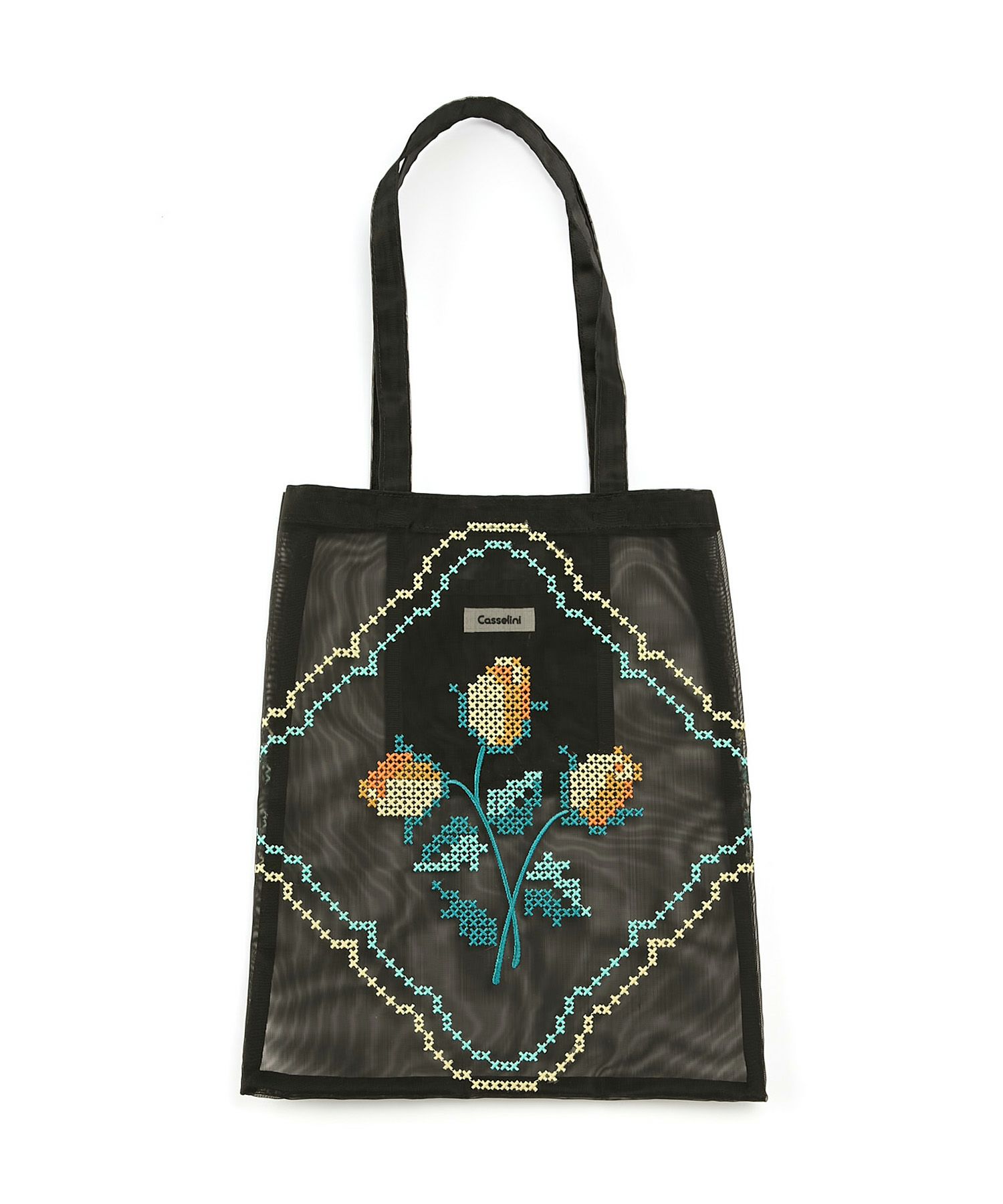 CALICO キャリコ インド ラバーリーポシェット インド刺繍 CALICO